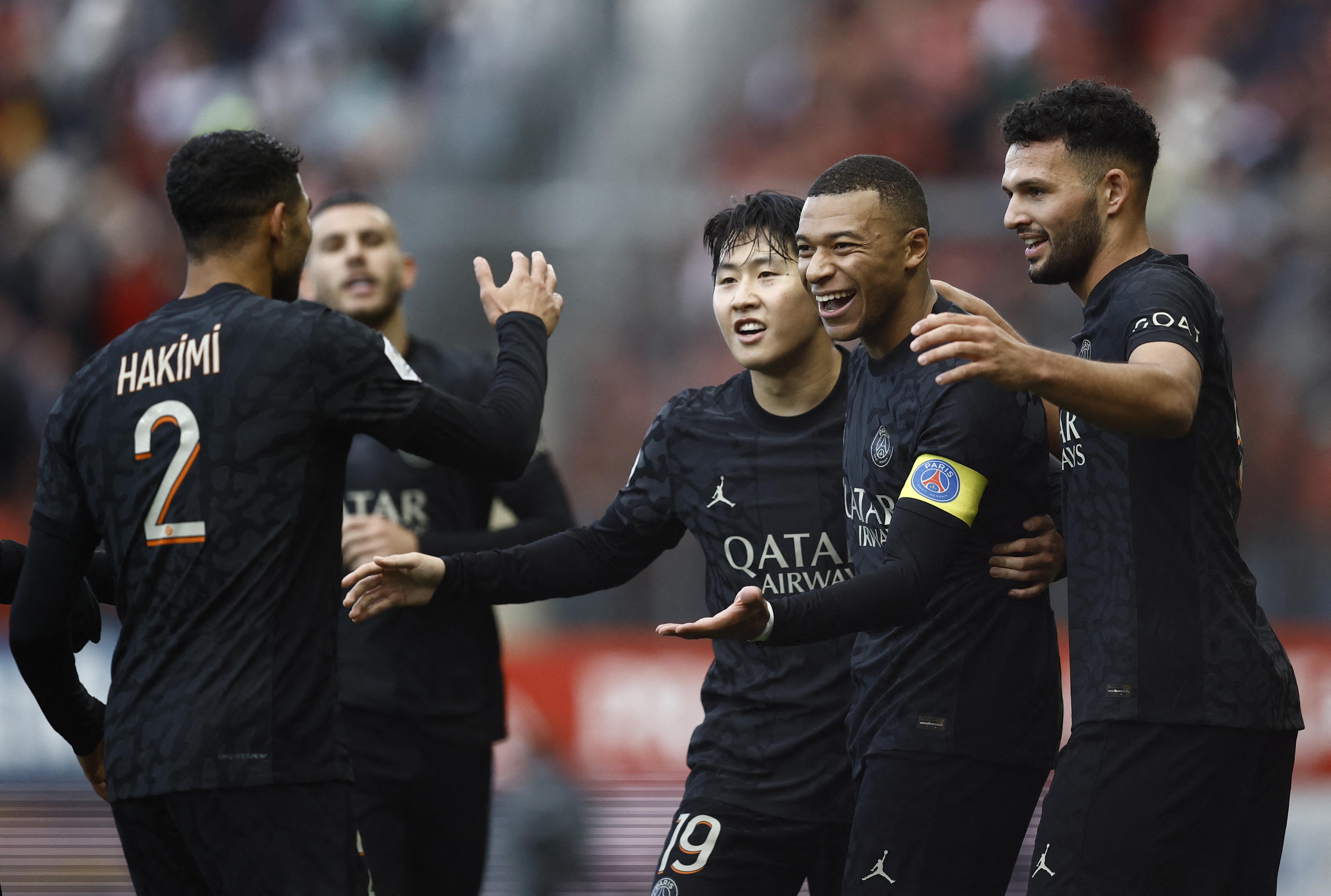 HL Ligue 1- Brest vs. Paris Saint-Germain