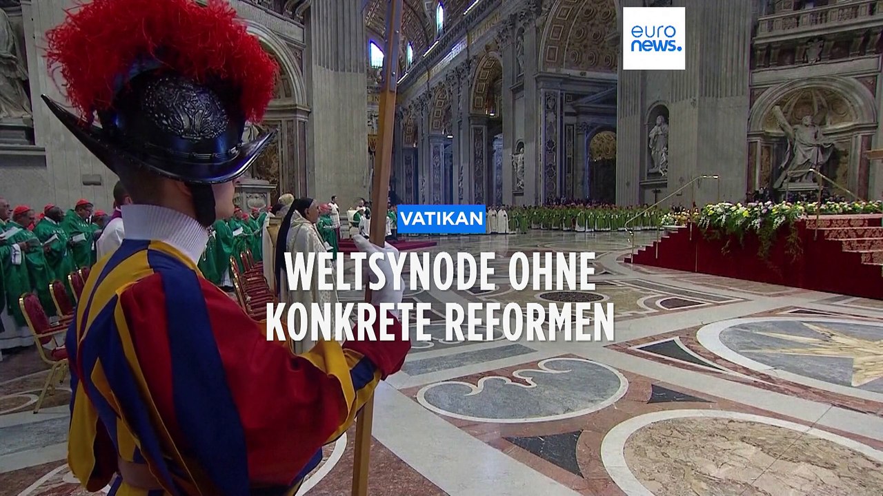 Weltsynode endet ohne konkrete Beschlüsse