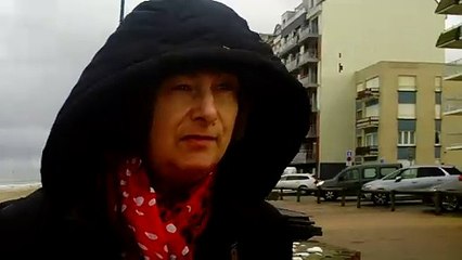 29 octobre 2023 sur la digue de Bray-Dunes