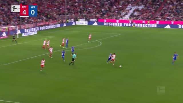 Kane scores incredible goal from inside his own half