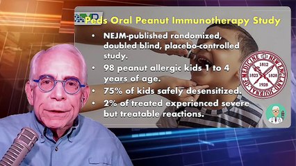 Oral Therapy Effectively Treats Childhood Peanut Allergy