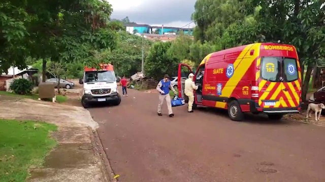 Homem cai de bicicleta e fica ferido no Bairro Cascavel Velho