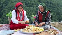 Taste of Tradition_ Village Girls Help Grandma Cook Quince Jam _ Fresh Bread