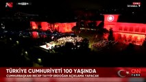 Cumhurbaşkanı Erdoğan'dan 100. yıl hitabı: Cumhuriyet bizim onur kaynağımız, hazinemizdir