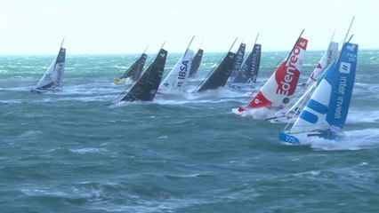 Transat Jacques Vabre Normandie Le Havre 2023 : DIMANCHE 29102023 - DÉPART DES CLASS40