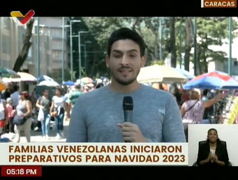 Caracas | Familias se preparan con tradiciones y compras navideñas para las fiestas decembrinas