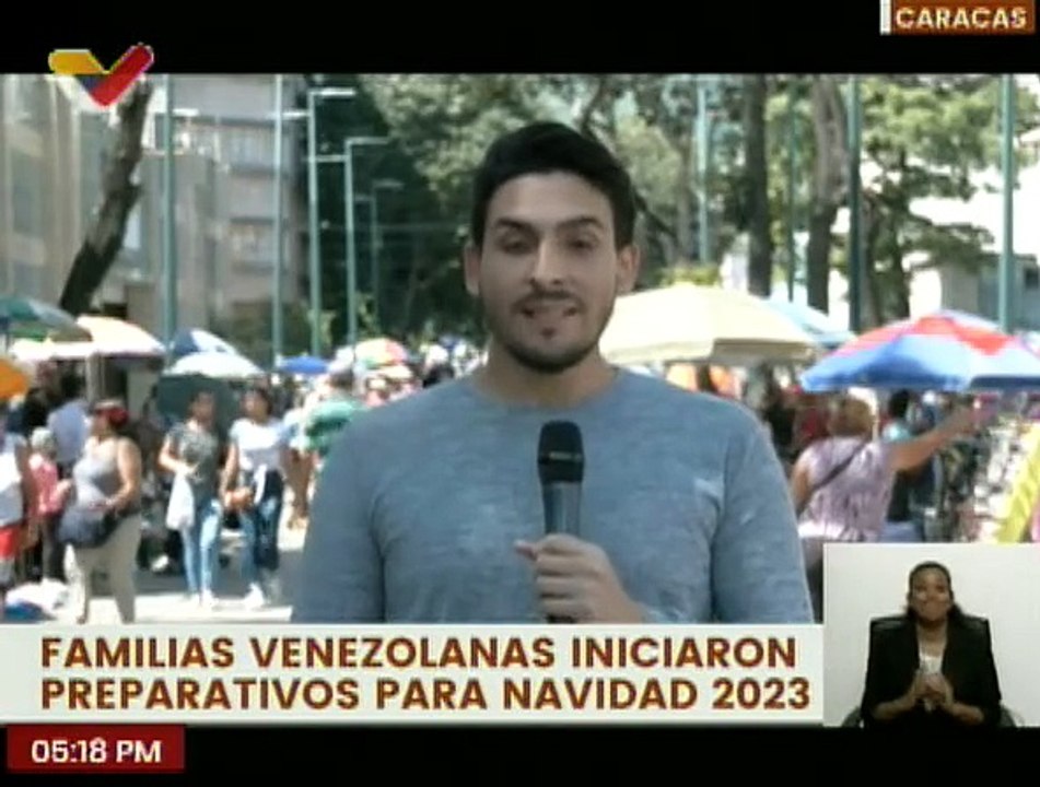 Caracas | Familias se preparan con tradiciones y compras navideñas para las fiestas decembrinas