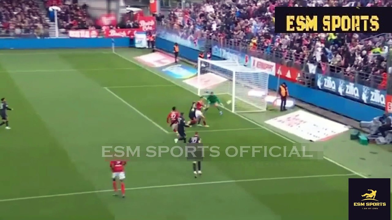 PSG vs Brest 3-2 - All Goals & Highlights - 2023 Mbappe 2 Goals