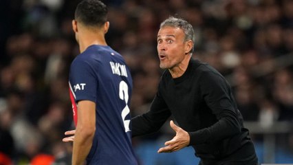 PSG second-half the worst since my arrival - Enrique