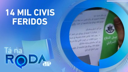 CESSAR-FOGO? Israel PEDE para que membros do HAMAS SE RENDAM | TÁ NA RODA