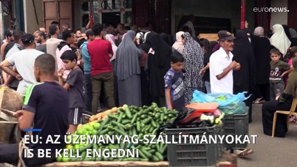 Az üzemanyagot is be kell engedni a Gázai övezetbe, követeli az EU
