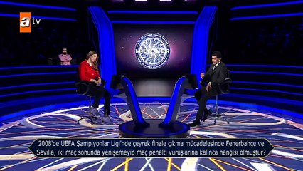 Kim Milyoner Olmak İster'deki Fenerbahçe sorusu... Zehra Güneş, Volkan Demirel'i aradı