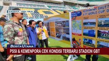 Jelang Pembukaan Piala Dunia U-17 di  Stadion Gelora Bung Tomo, Warga Surabaya Giring Bola Raksasa