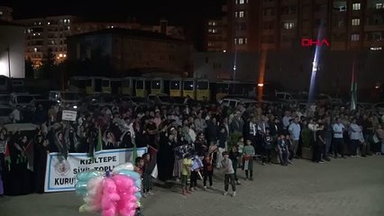 Mardin'de İsrail'in Gazze'ye yönelik saldırıları protesto edildi