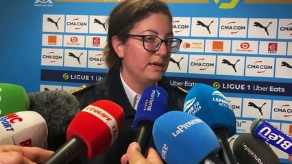 OM-OL : la préfète de police Frédérique Camilleri réagit aux incidents en marge du match
