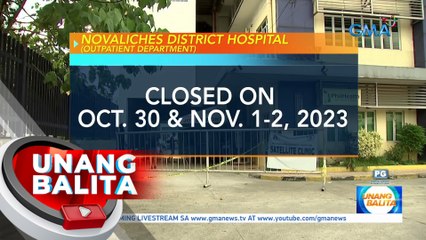 Kasabay ng Undas at BSKE, ilang establisimyento sarado at ilang operasyon kanselado | UB