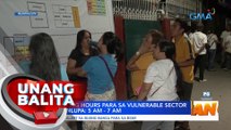 Early voting hours para sa vulnerable sector sa Muntinlupa: 5 AM - 7AM | UB
