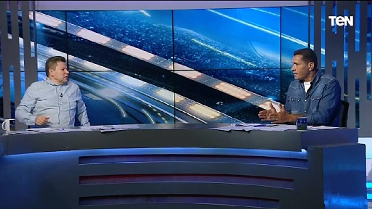 جدل بين رضا عبد العال وفاروق وأبو الدهب بسبب عدم احتساب ركلة جزاء للأهلي أمام صن داونز 