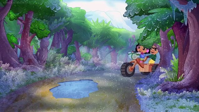 Darwin and Newts Episode 25 - Burpee and Croakettes Iceskating Rink | Funny Cartoon | Cartoon for Kids