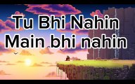 Tu Bhi Nahin Main Bhi Nahin ,Hindi Shayari #hindi #hindishayari #poetry #sadshayari #sadhindishayari