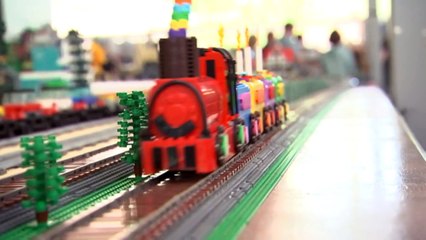 Thousands of lego fans flock to Canberra Brick Show over the weekend