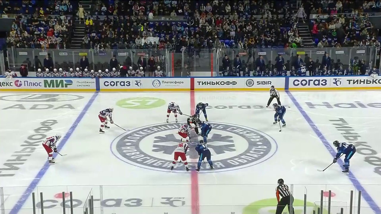 KHL - Sibir Novosibirsk Region - CSKA Moscow - 28.10.2023 - Period 1