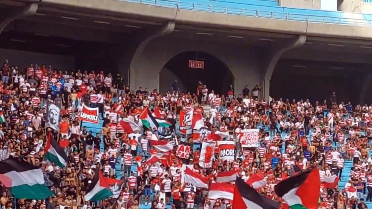 دخلة مباراة النادي الافريقي و اتحاد بنقردان ما بين الشوطين