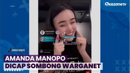 Amanda Manopo Dihujat Sombong Gegara Tolak Gift Saat Live TikTok