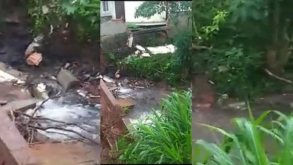 Inundações em Ponta Grossa: Manilhas deslocadas e casas danificadas 🌧️