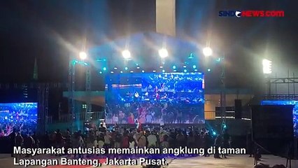Saung Udjo Ajak Masyarakat Mainkan Lagu Balonku dengan Angklung