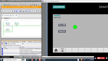 How to Add PLC and HMI in TIA Portal. And basic programming for beginners. Chapter_1