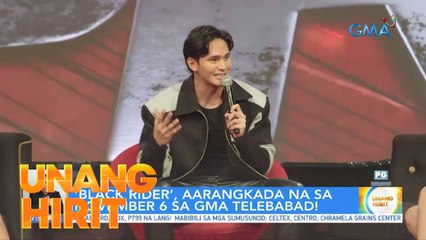 Black Rider, aarangkada na sa November 6! | Unang Hirit