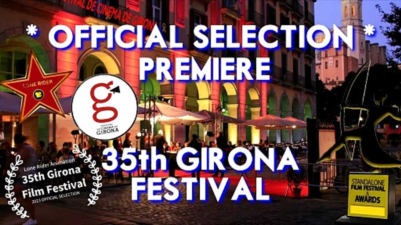 Vélo Solitaire Dessin Animé TeaserTrailer Barcelona