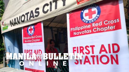 Philippine Red Cross, DRRMO on standby nearby voting precincts in Navotas City