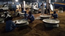 दाऊ धाम मंदिर में  211 क्विंटल दूध की बनी खीर का लगाया भोग