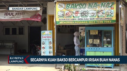 Sensasi Segarnya Kuah Bakso Bercampur Irisan Buah Nanas