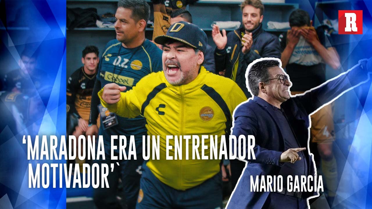 Mario García confesó cómo era trabajar con MARADONA