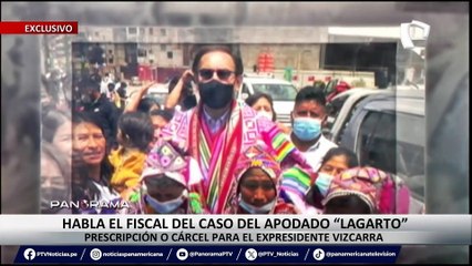 ¡Exclusivo! Habla fiscal del caso del apodado “Lagarto”: prescripción o cárcel para el expresidente Vizcarra