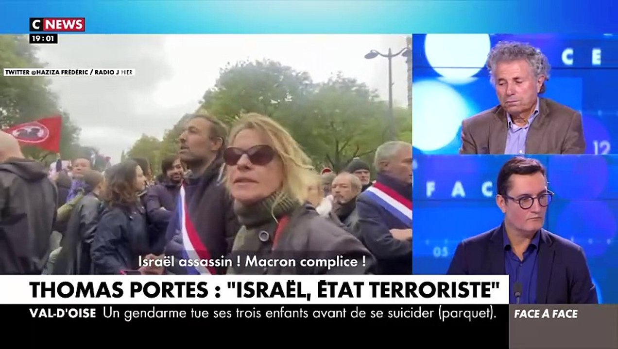 Guerre contre le Hamas : Le député Insoumis Thomas Porte a participé à la manifestation pro-palestinienne interdite à Paris et a accusé Israël de pratiquer du "terrorisme d'état"