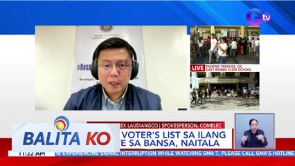 Botohan sa iba't-ibang panig ng Pilipinas, tinututukan ng Comelec | BK