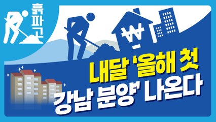 내달 ‘올해 첫 강남 분양’나온다[디따 흙파고]