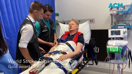 Shoalhaven Hospital wins World Stroke Organisation Angels award
