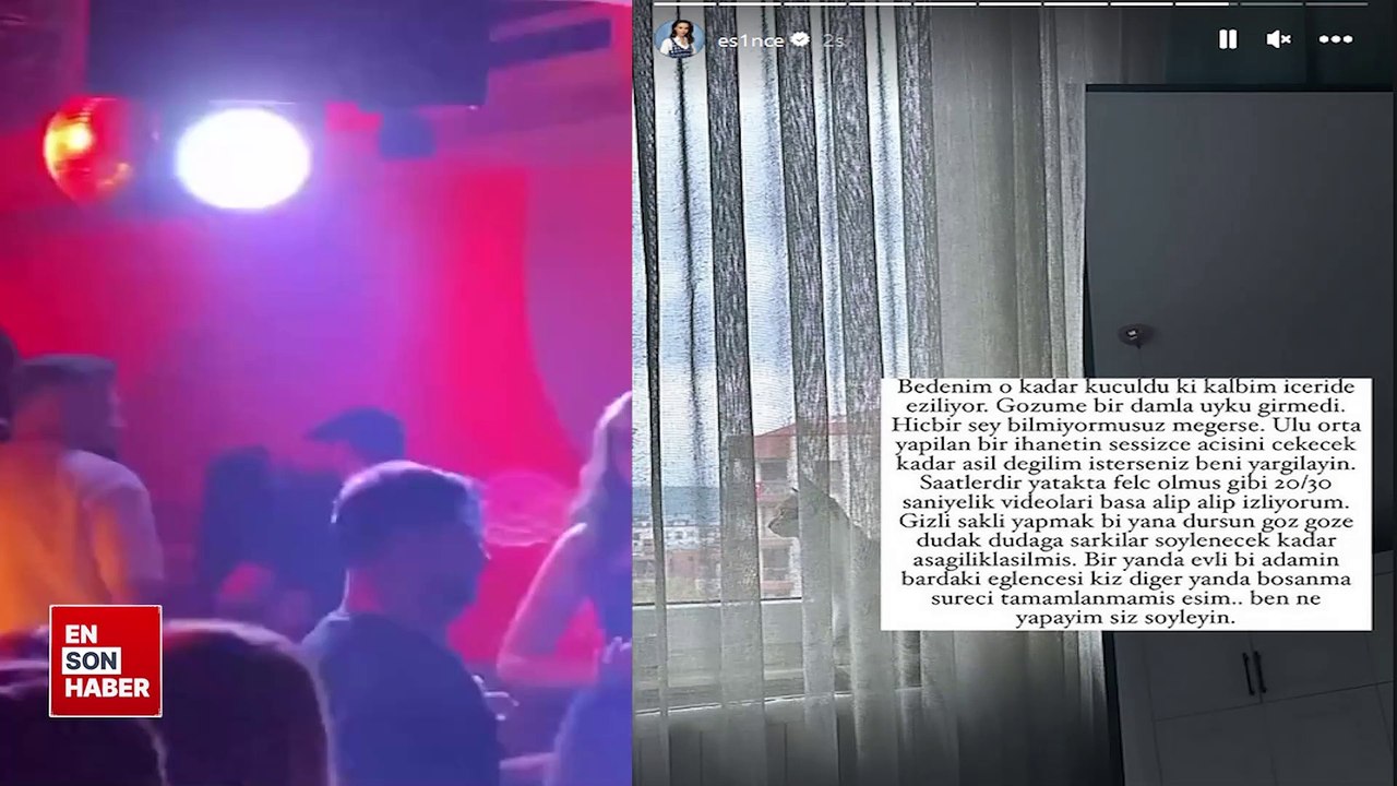 Bilal Hancı, eşi Esin Çepni'ye ihanet etti