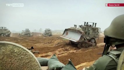 İsrail ordusu kara saldırısından yeni görüntü yayınladı