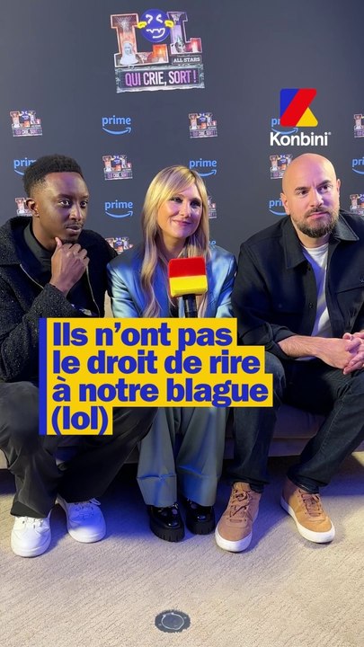 Qui va pouvoir résister à notre blague ?  On a testé l'humour d'Ahmed Sylla, Berengere Krief, et Kyan Khojandi. LOL : qui crie, sort ! saison 4, c’est dispo sur Prime Video et ça promet !
