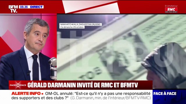 Gérald Darmanin affirme qu'il y a eu 819 actes antisémites depuis le 7 octobre dernier en France