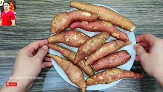 Shakarkandi Recipe By itec6_ Sweet Potato Recipe _ Yummy Snacks Recipe _