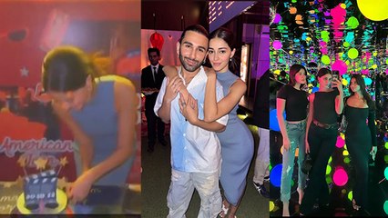 Ananya Pandey 25th Birthday Celebration Cake Cutting Inside Video, Family & Friend Wish Viral