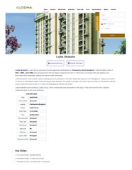 Lodha Mirabelle - 2, 3 & 4 BHK Luxury Apartments in Bangalore