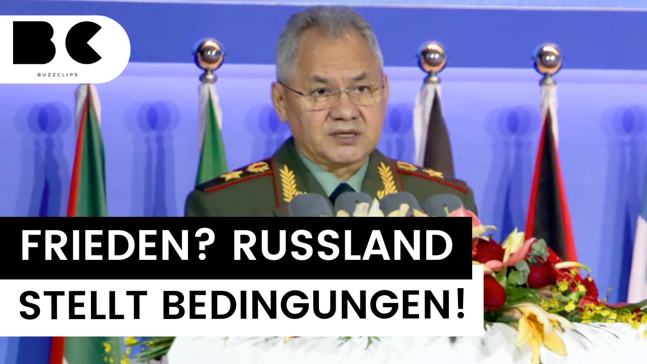 Russland stellt Bedingungen für Verhandlungen mit Ukraine